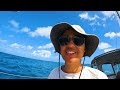 Perfect Sailing Conditions Inside South Pacific Atoll!