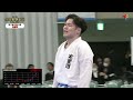 【決勝！】「第51回全日本空手道選手権大会」男子組手個人戦 決勝戦  森優太 vs 安藤大騎