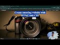 Web Page In HTML and CSS || BCA Wala Coder