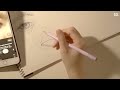 eye studies ✏️ ASMR SKETCH WITH ME (no music)