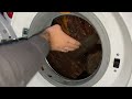Stress test: WOOD WASH in LG DirectDrive washing machine (Gone wrong…)