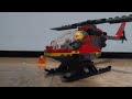 Lego City Set Review: Fire Rescue Helicopter