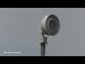 Federal Signal 508 Siren, Full Alert, Whitewater, WI