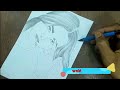 Smart girl sketching / How to draw a girl - Pencil Sketching.