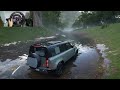 Land Rover Defender 110 X 2020 Forza Hoeizon5 Gameplay | Logitech-g29