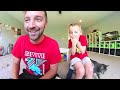 FATHER & SON PLAY SOGGY DOGGY! / Don't get Wet!!!