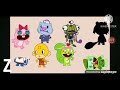 HTF DWTD Dumb Ways to die right arm production alphabet