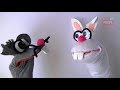 DIY SOCK PUPPET RABBIT - How to make no-sew puppets from socks (Ep.02: Ruby the Rabbit) | Edu Props