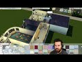 I am building my own high school in The Sims 4!