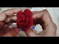 how to crohet an easy rose/very easy crohet gorgeous rose/কিভাবে কুশি কাটার গোলাপ ফুল বানাবো??