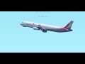 Infinite Flight- Take off A321 200 Asiana Airlines.