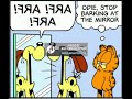 Garfield narrated 1: Odie barking in Mirror