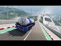 Breaking Cars with City  Downhill in BeamNG Drive Mods