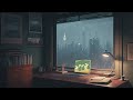 rainy evening 📚 ambience for studying, relaxing ☂️ Rainy Chillout Vibes