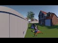 360 Video || Siren Head & Granny Funny & Hello Neighbor Horror Animation 3D #2
