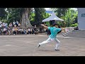Ding Feng Wushu Performance during the PAH Charity Run on 28th July 2024