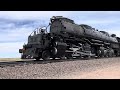 Union Pacific Big Boy 4014 running WITHOUT diesel Assistance!?!! (On board PTC test run)