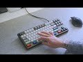 1/1 dnworks 997.3 Commission Cherry MX Browns Typing Sounds