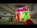 Why JJ and Mikey Become Scary Long Hulkbusters and Attack the Village in Minecraft?!