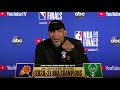 Monty Williams EMOTIONAL Postgame Interview - Game 6 - Suns vs Bucks | 2021 NBA Finals