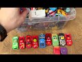 Disney Pixar Cars Collection: Lightning McQueen, Rendi, Tow Mater, Dinoco Chick Hick, Mack, Red, Flo