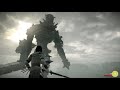 Shadow of the Colossus PS5 - All Bosses & Ending (4K 60FPS)