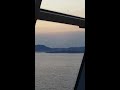 Watching an Alaska sunset from a cruise ship with loud music