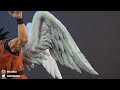 Sculpting GOKU ''We Were Angels'' | Dragon Ball Z [ Akira Toriyama Tribute ]
