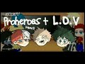 MHA Pro Heroes + L.O.V react to the Trio / Future Big Three | 1/3 | WHM spoilers?⚠️ || Gacha Life