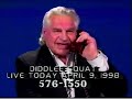Prankers, working in tandem, set up a hilarious crank call payoff on a public access host MNN 1990's