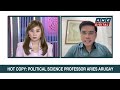 Professor Aries Arugay on Marcos' three-year performance, Marcos-Duterte alliance | ANC