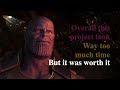 Drawing Thanos - A Timelapse