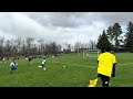 U10 Girls Soccer Goal & Assist