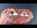 UNICORN Slime Mixing Random With Piping Bag | Mixing Many Things Into Slime ! Satisfying Slime Video