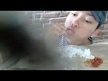 ASMR RICE,FISH,CHICKEN MUKBANG (NO TALKING) EATING SOUNDS