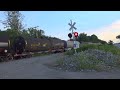 *This* Is Why Trains Can Be Dangerous! UP Train Hits Horn 7 Times! Giant CSX Manifest Train! + More!