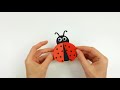 🐞 Ladybug Simple paper crafts for kids Summer paper crafts for kids Paper Ladybug
