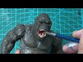 How To Make a GODZILLA Defeat KONG - 9 Days of Making Diorama / Polymer Clay