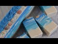 Seaside Cotton Beach Theme Cold Process Soap Making