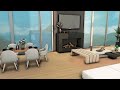 Modern Family Apartment / 888 Spire Apartments / THE SIMS 4 / NO CC / stop motion