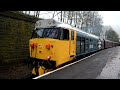 Class 50 50015 at Bury, 13/14th April 2024.