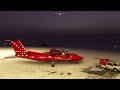 MSFS Pilot's Dash7 Cold and Dark start at Kangerlussuaq Airport (BGSF)