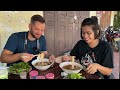 LAOS STREET FOOD 🇱🇦 Epic Morning Market Breakfast Tour in Luang Prabang with  @2Feet1Camera