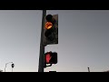 Econolite Bullseye Traffic Light & ICC Neon Pedestrian Light (Escondido Blvd & 5th Ave)