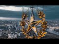 Moscow Russia Aerial Drone 4K Timelab.pro