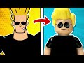 HOW TO MAKE a LEGO Johnny Bravo minifigure…