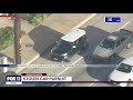 POLICE CHASE: Police in pursuit of vehicle in the San Gabriel Valley