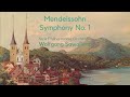 Mendelssohn - Symphony No. 1 - Wolfgang Sawallisch (1967) - HD Digital Remaster