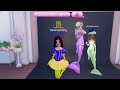 Disney Princess *MERMAID ONLY* Challenge in Dress to Impress