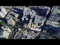 Santiago from drone view